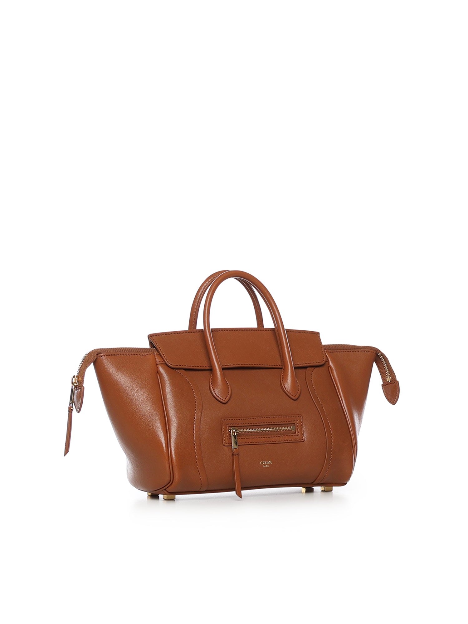 Céline Bags Soft Tan Lambskin
