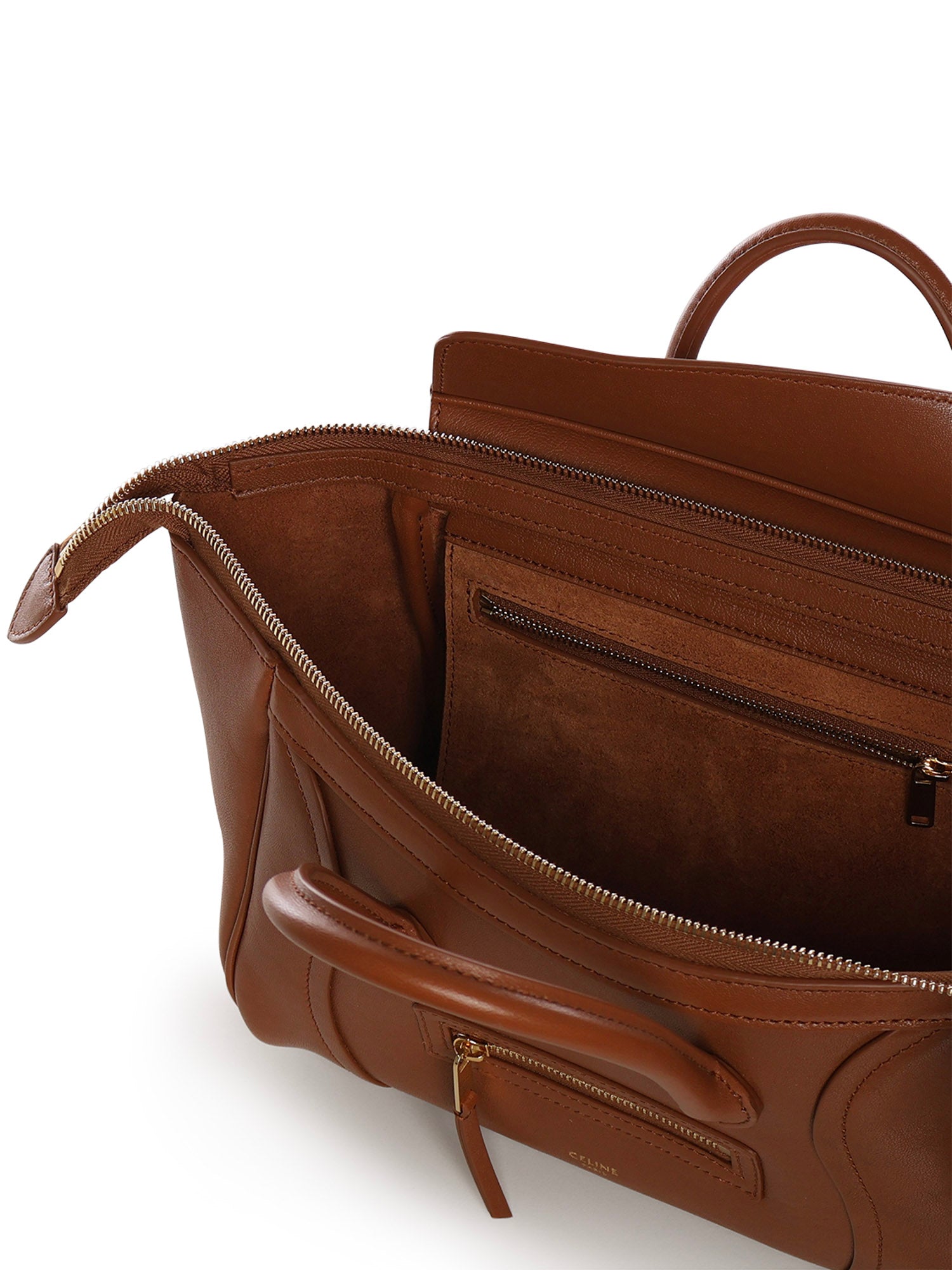 Céline Bags Soft Tan Lambskin