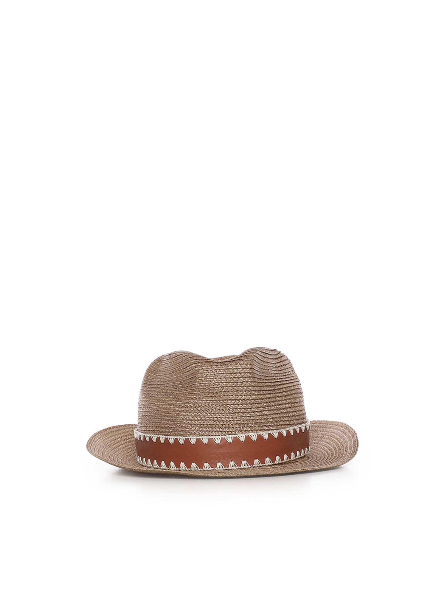 Eleventy Hats Beige Abaca