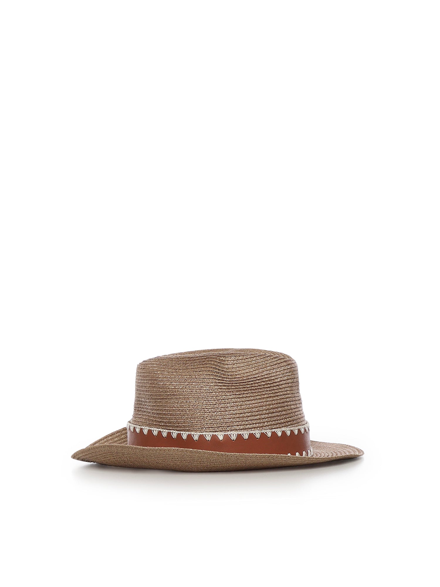 Eleventy Hats Beige Abaca
