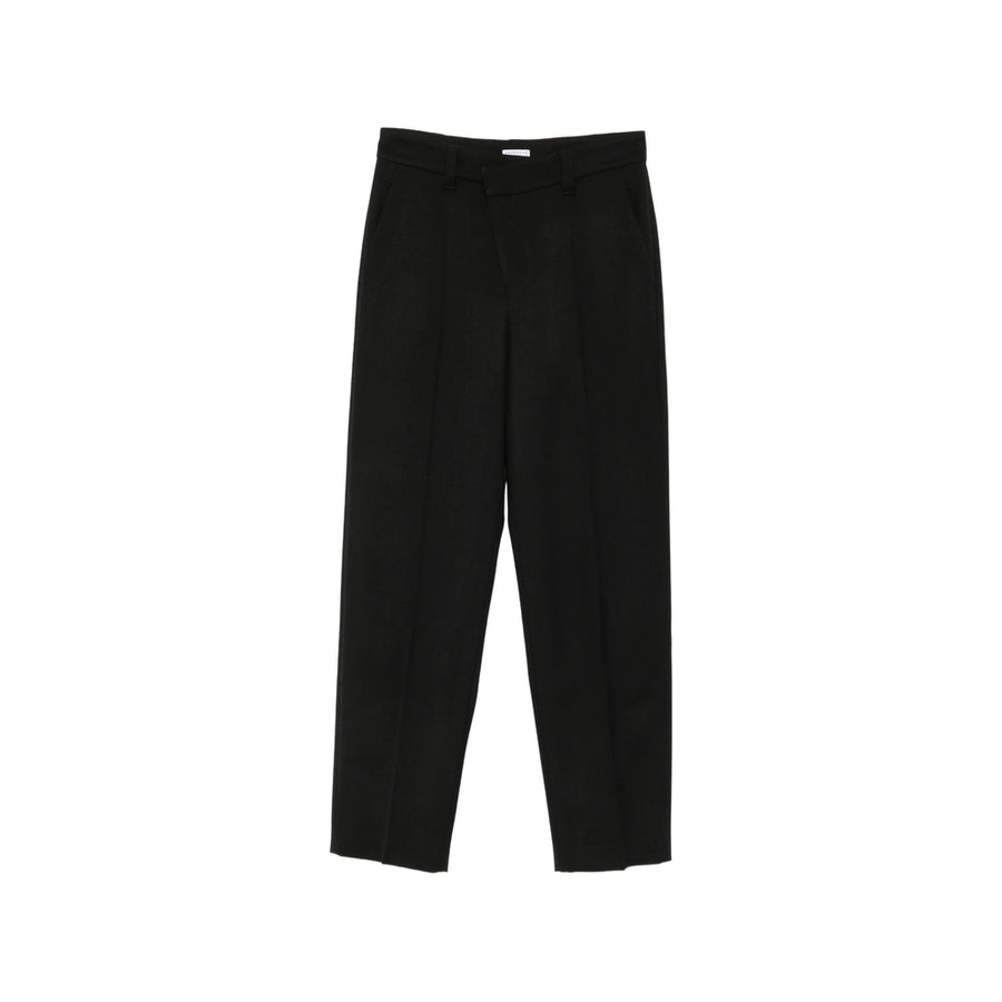 Straight Trousers Virgin Wool Black