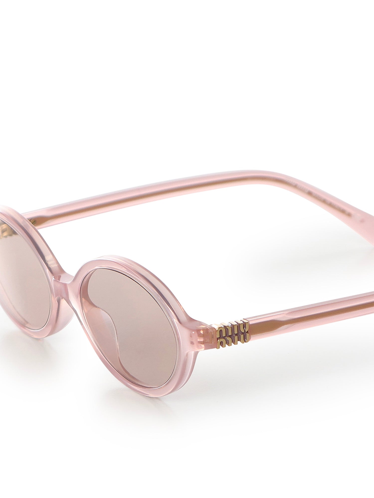 Miu Sunglasses Pink Acetate