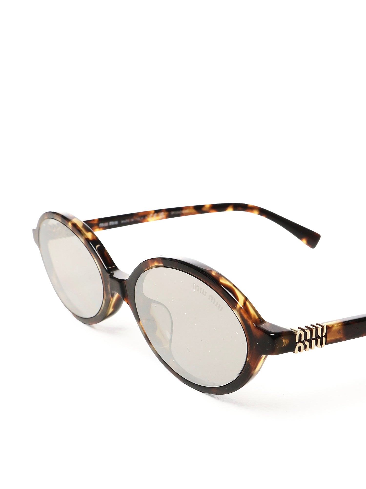 Miu Sunglasses Honey Tortoise Acetate