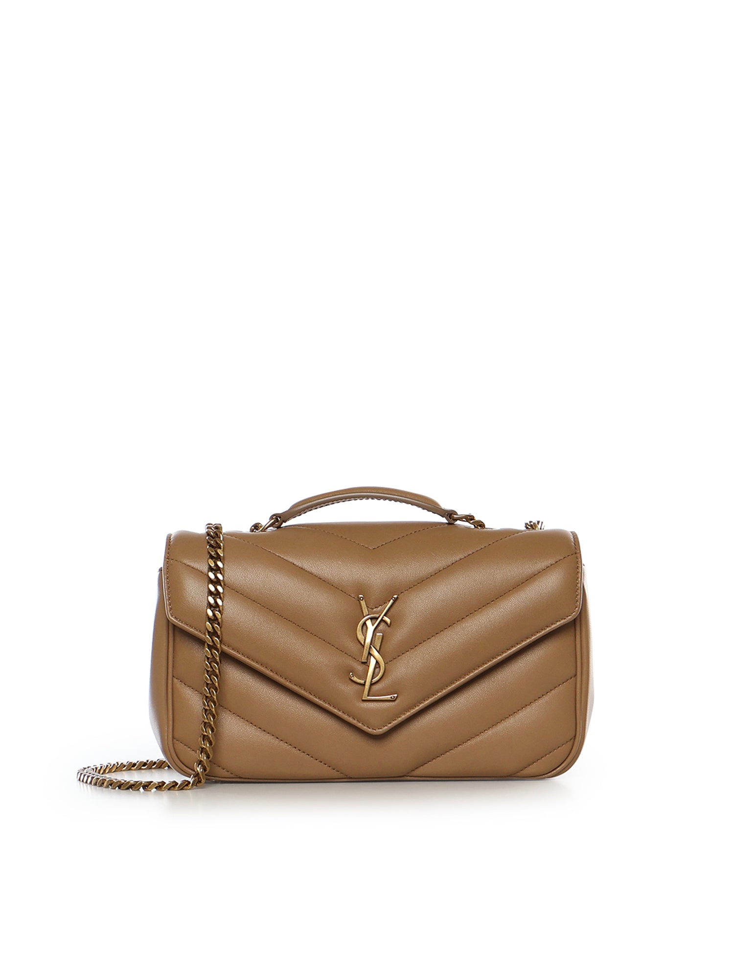 Saint Laurent Bags Natural Tan Lambskin
