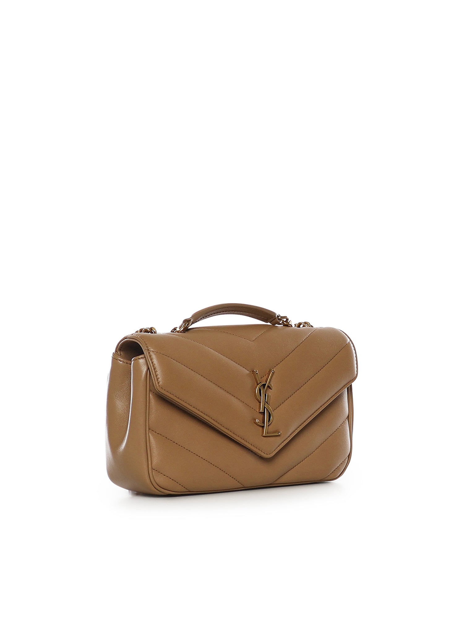 Saint Laurent Bags Natural Tan Lambskin