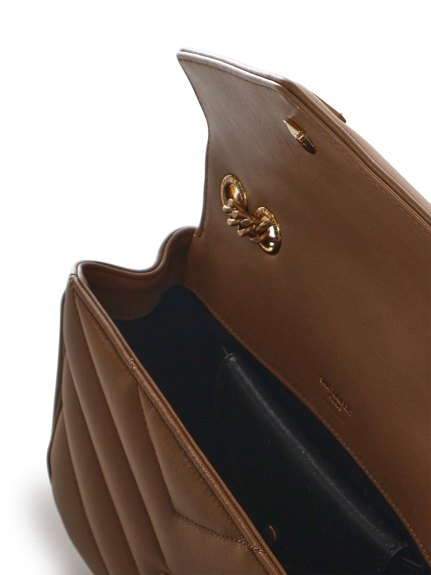 Saint Laurent Bags Natural Tan Lambskin