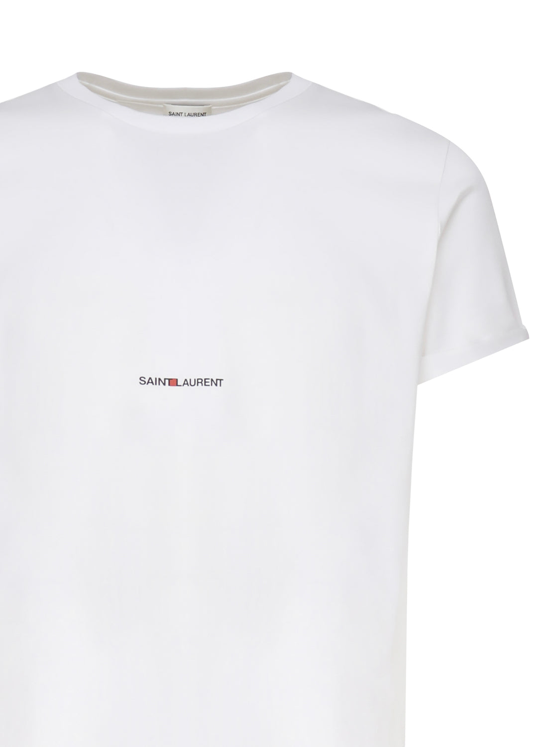 Saint Laurent T-Shirts And Polos White Cotton