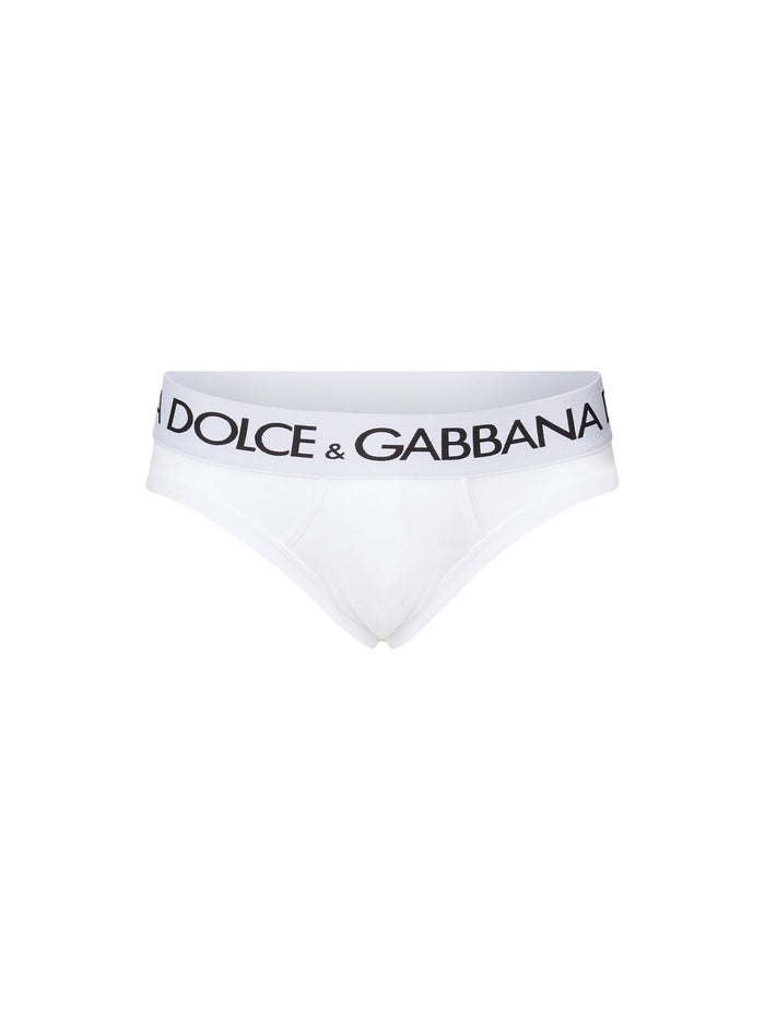 Dolce & Gabbana Underwear White Cotton Elastane