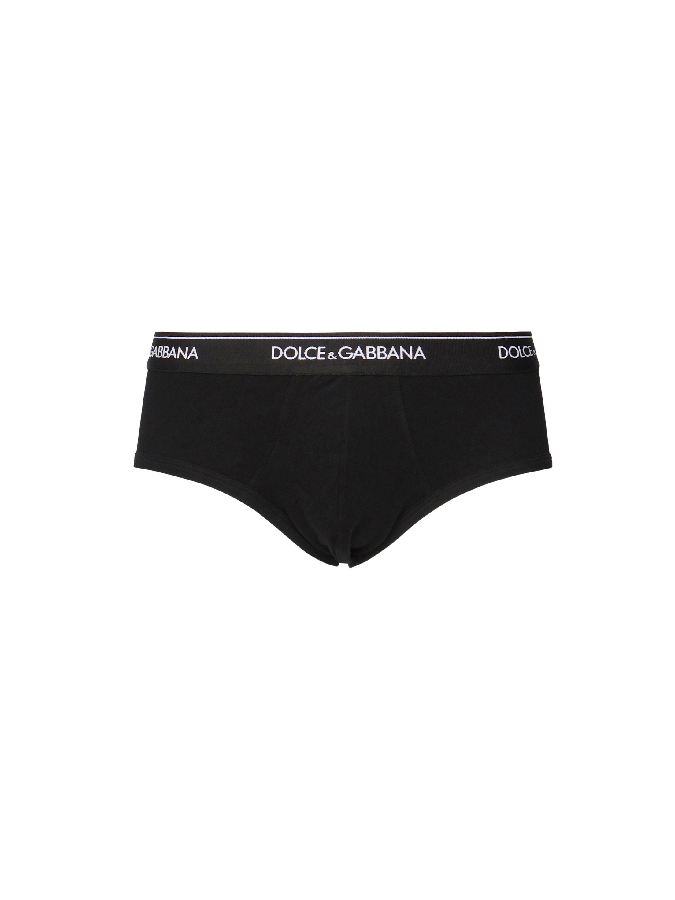 Dolce & Gabbana Underwear Black Cotton Elastane