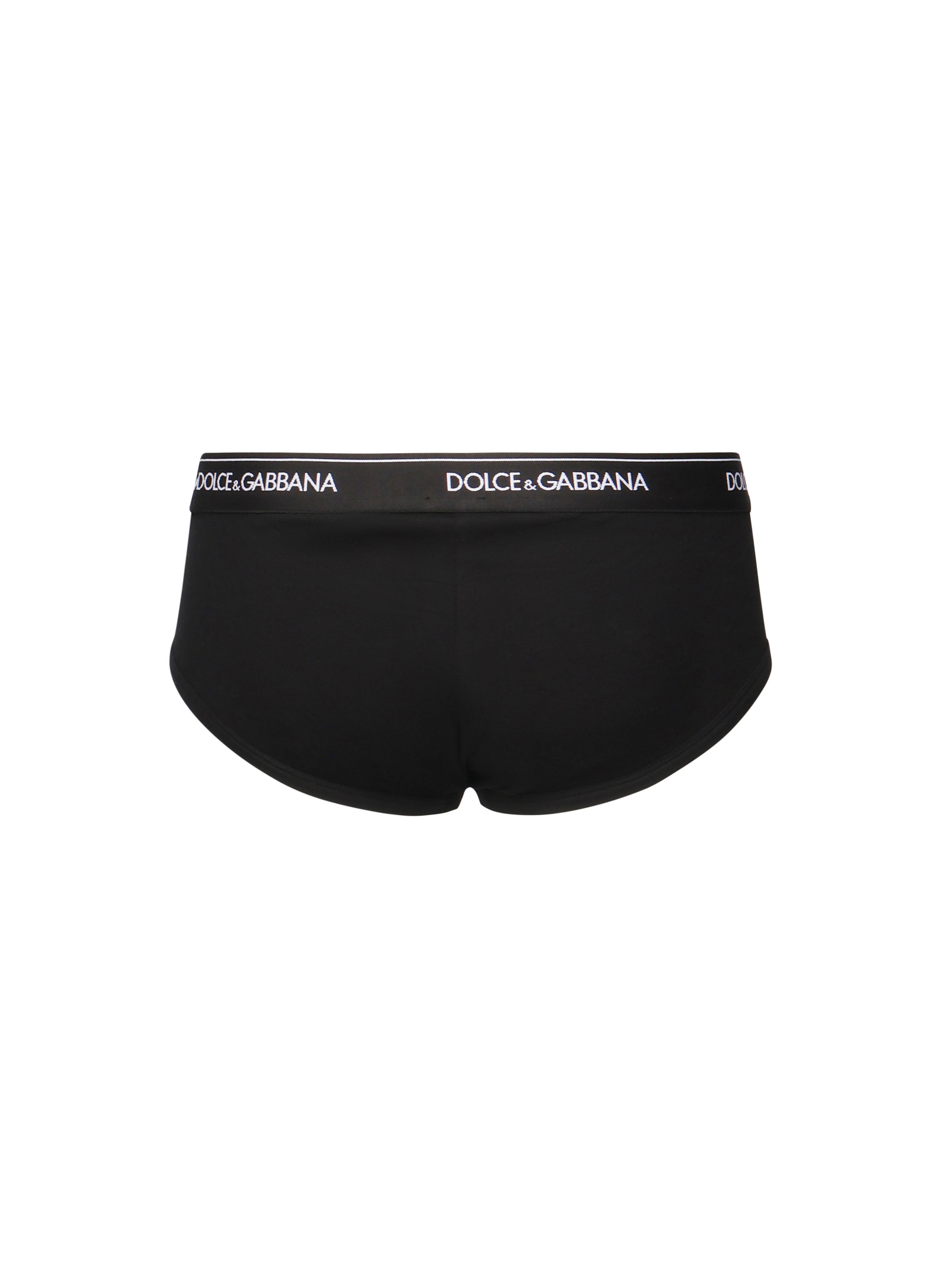 Dolce & Gabbana Underwear Black Cotton Elastane