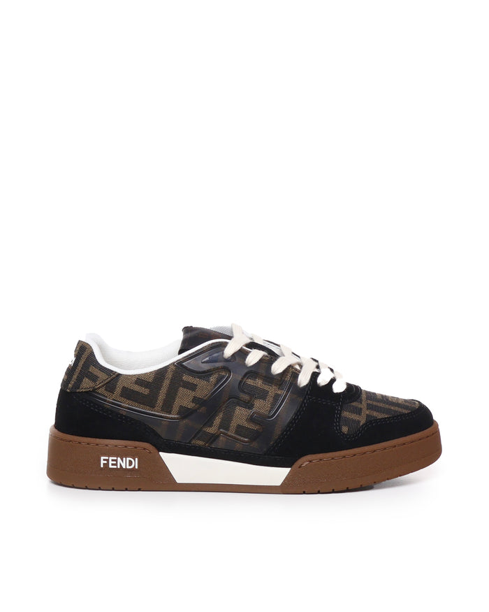 Fendi Sneakers Black Calfskin/cotton