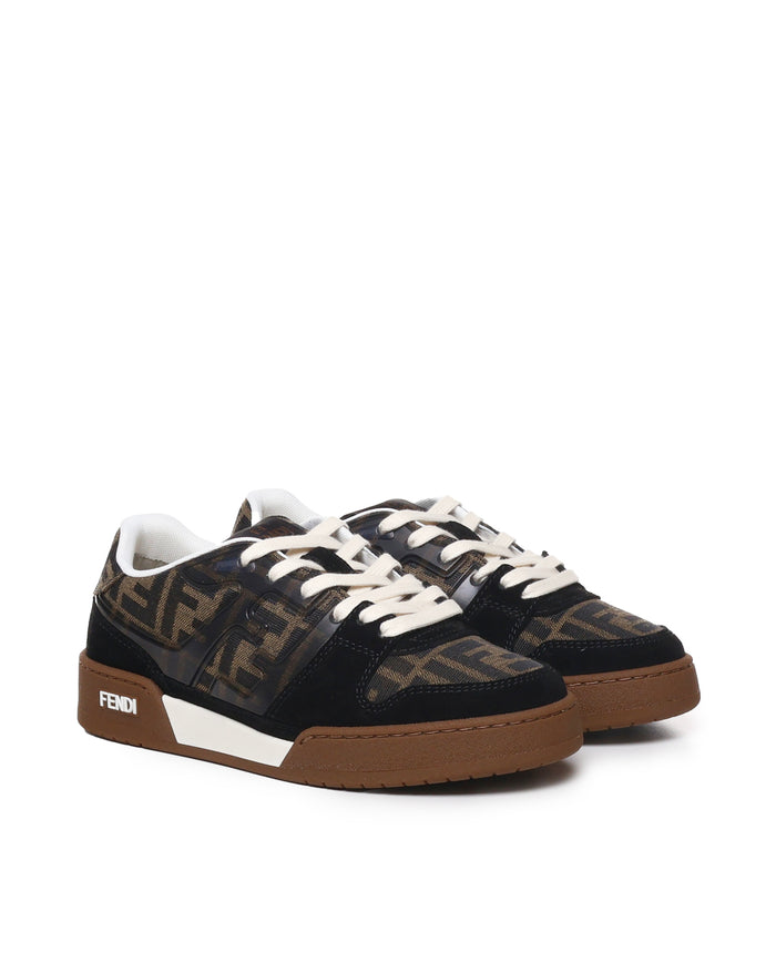 Fendi Sneakers Black Calfskin/cotton