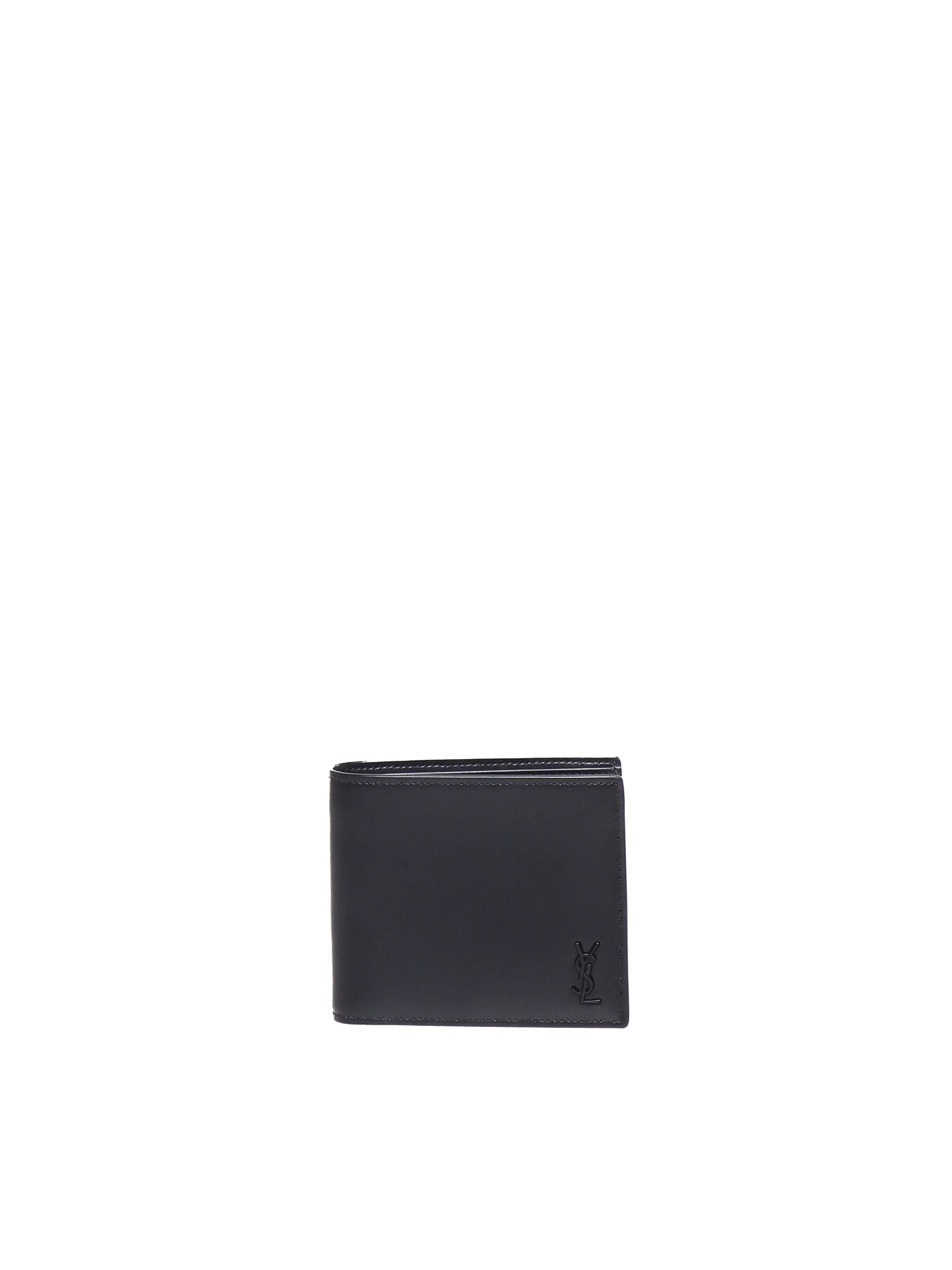Saint Laurent Wallets Black Calfskin