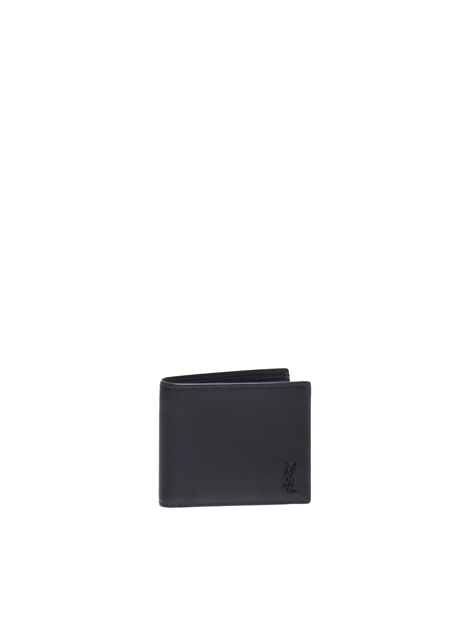 Saint Laurent Wallets Black Calfskin