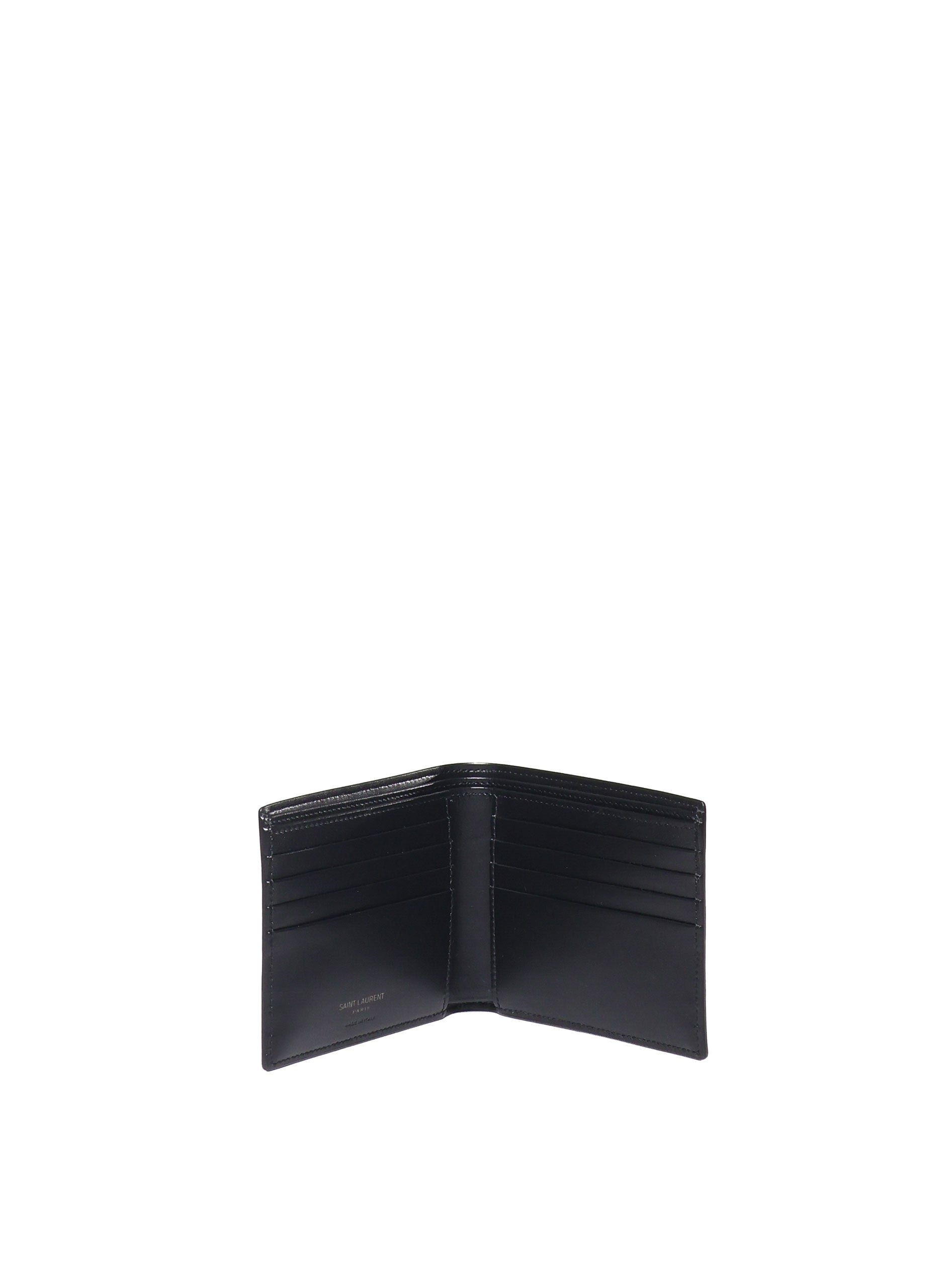 Saint Laurent Wallets Black Calfskin