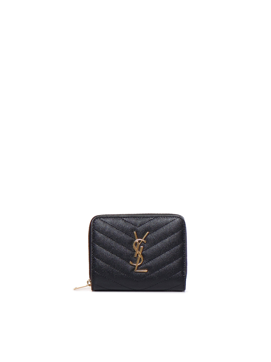 Saint Laurent Wallets Black Calfskin