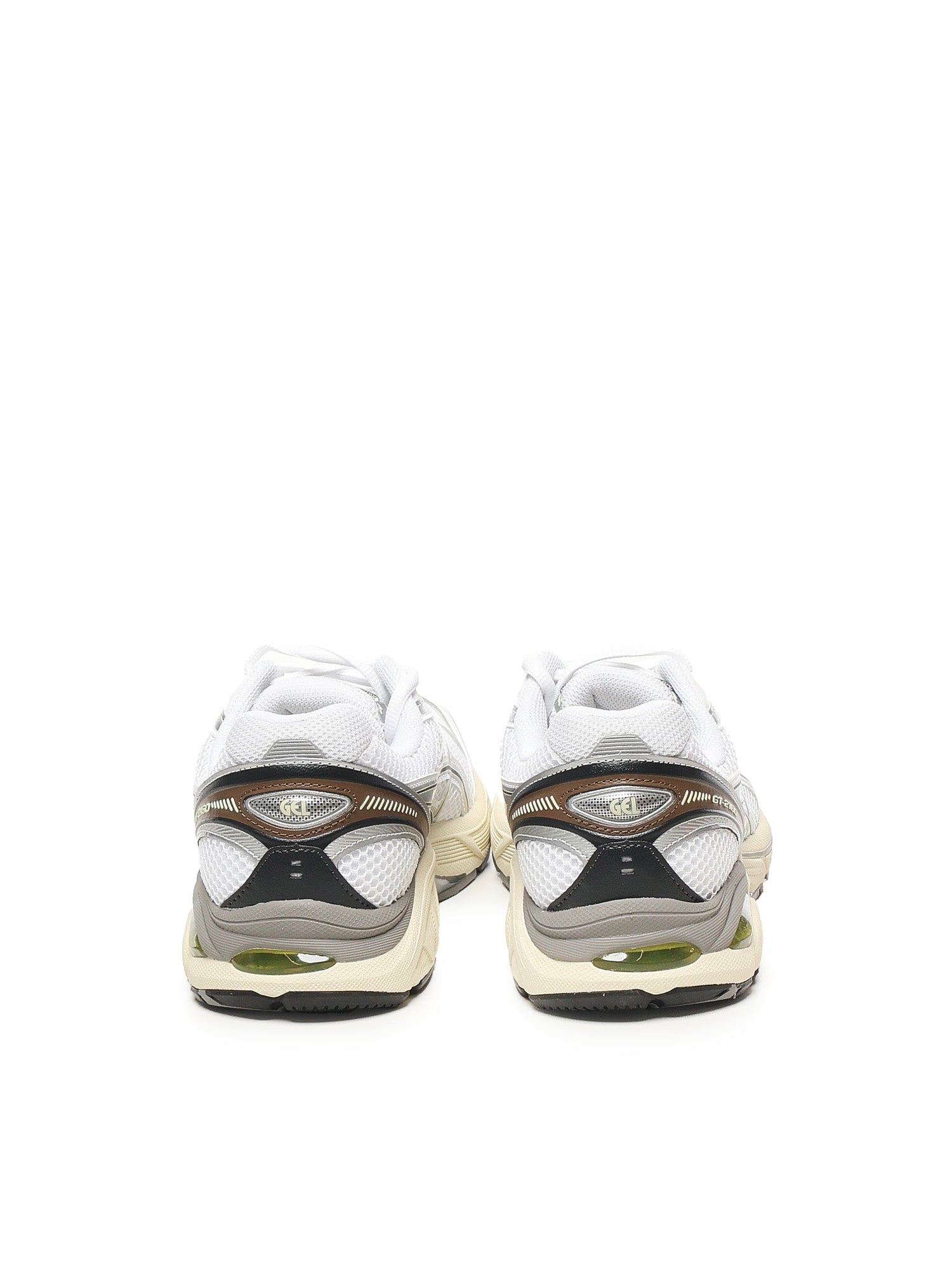 Asics Sneakers White/soft Yellow Synthetic Leather