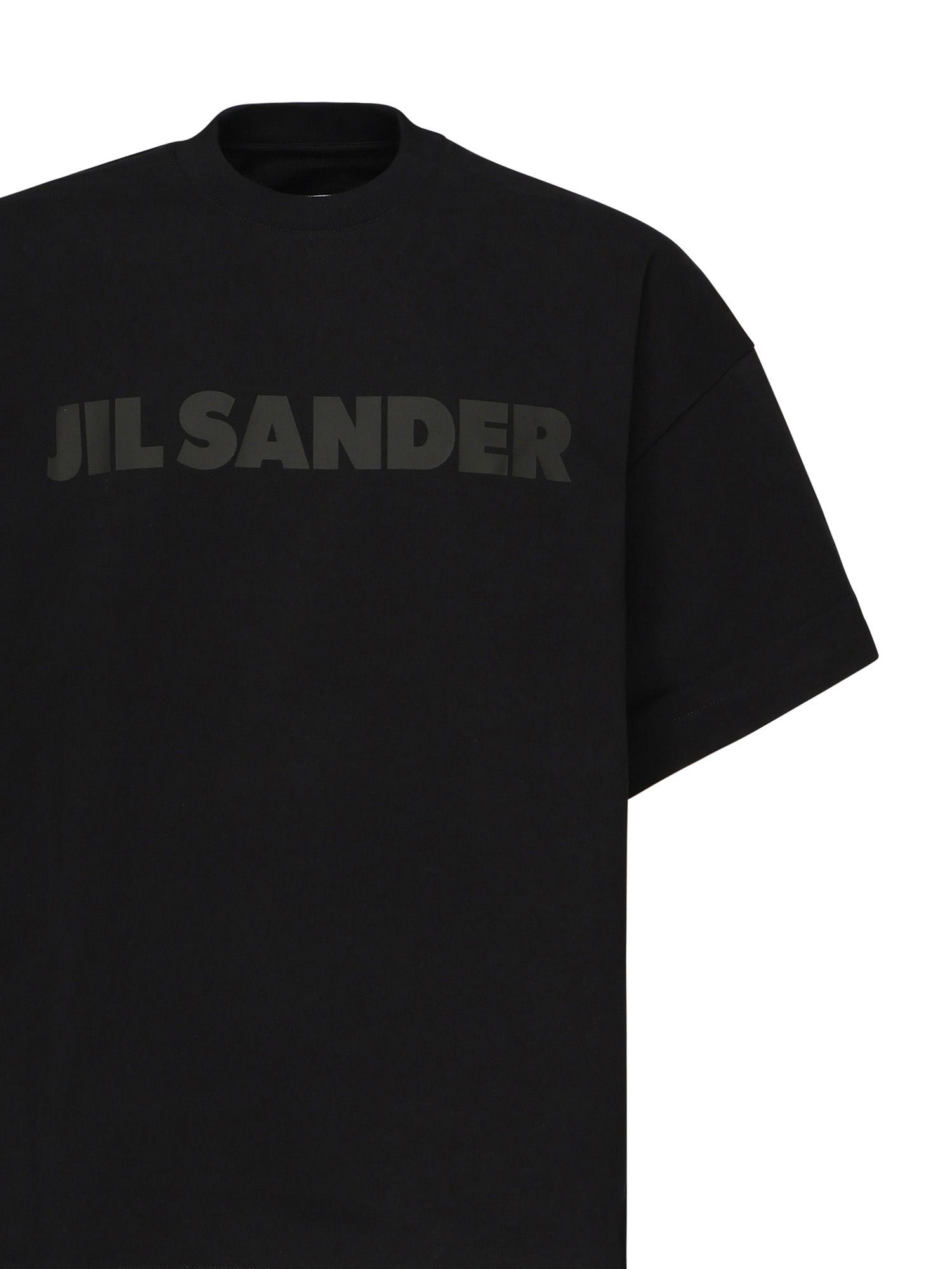 Jil Sander T-shirts and Polos Black Cotton