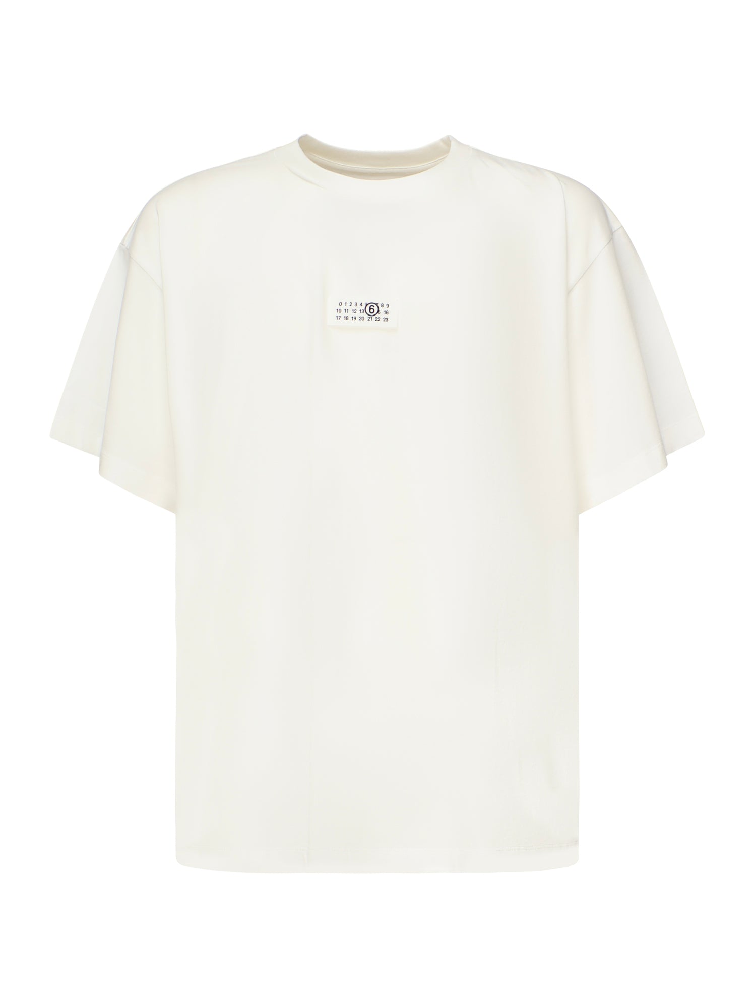 MM6 Maison Margiela T-shirts and Polos Beige Cotton