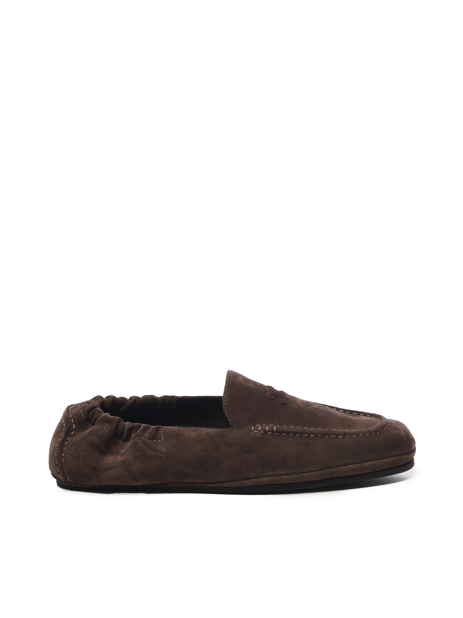Céline Flat shoes Dark Brown Calf