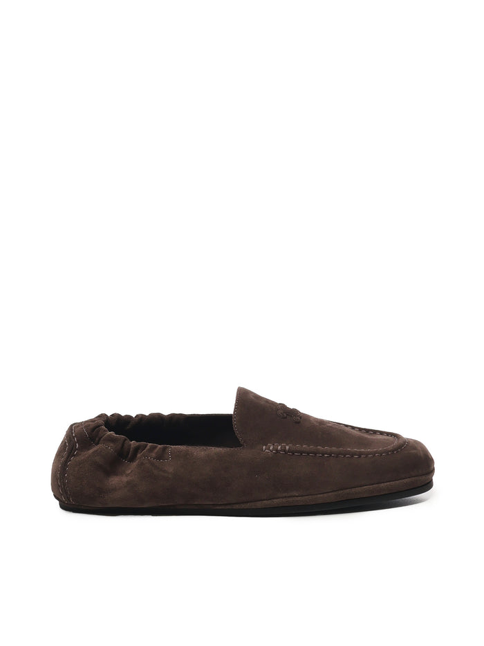 Céline Flat shoes Dark Brown Calf