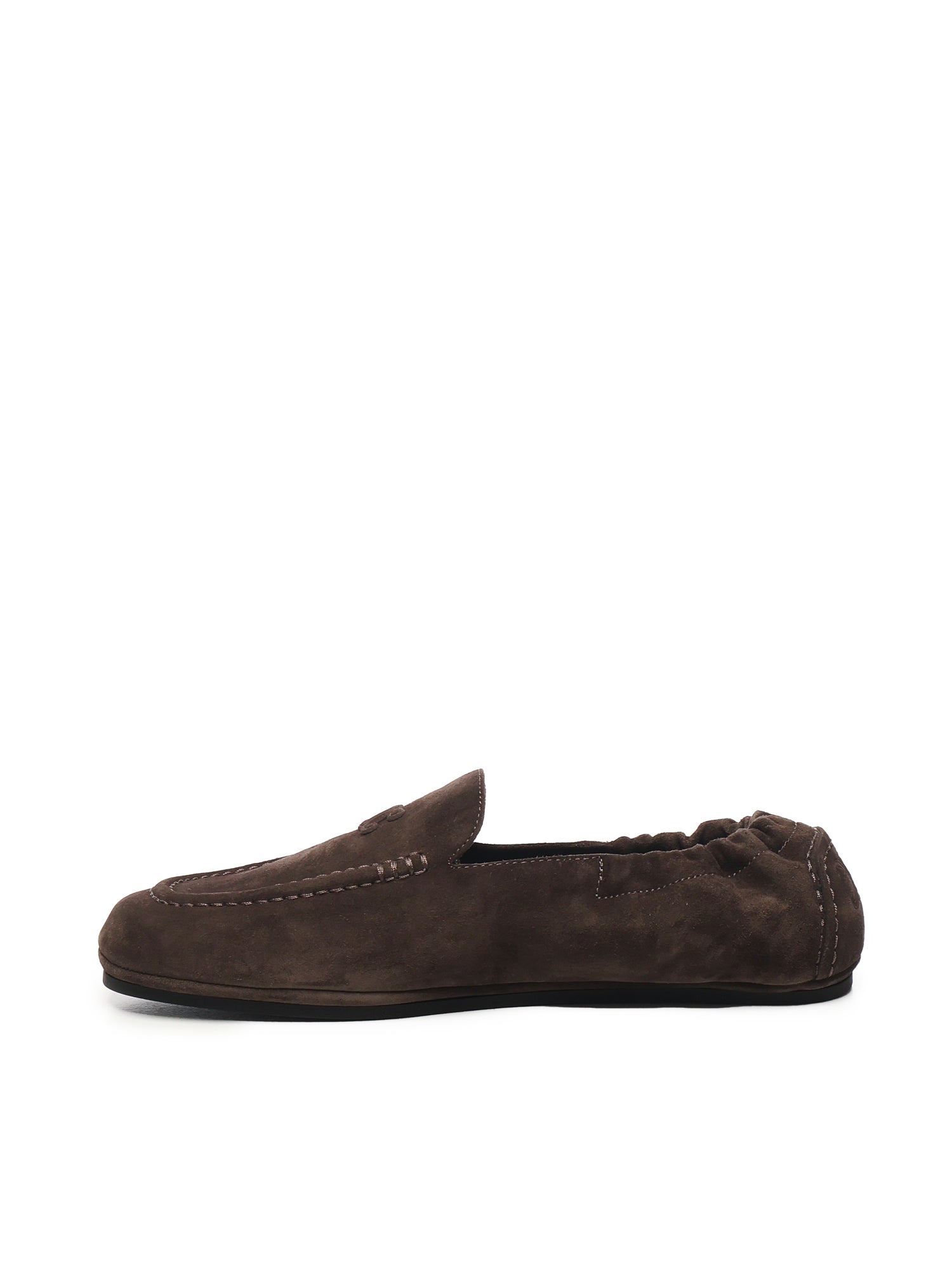 Céline Flat shoes Dark Brown Calf
