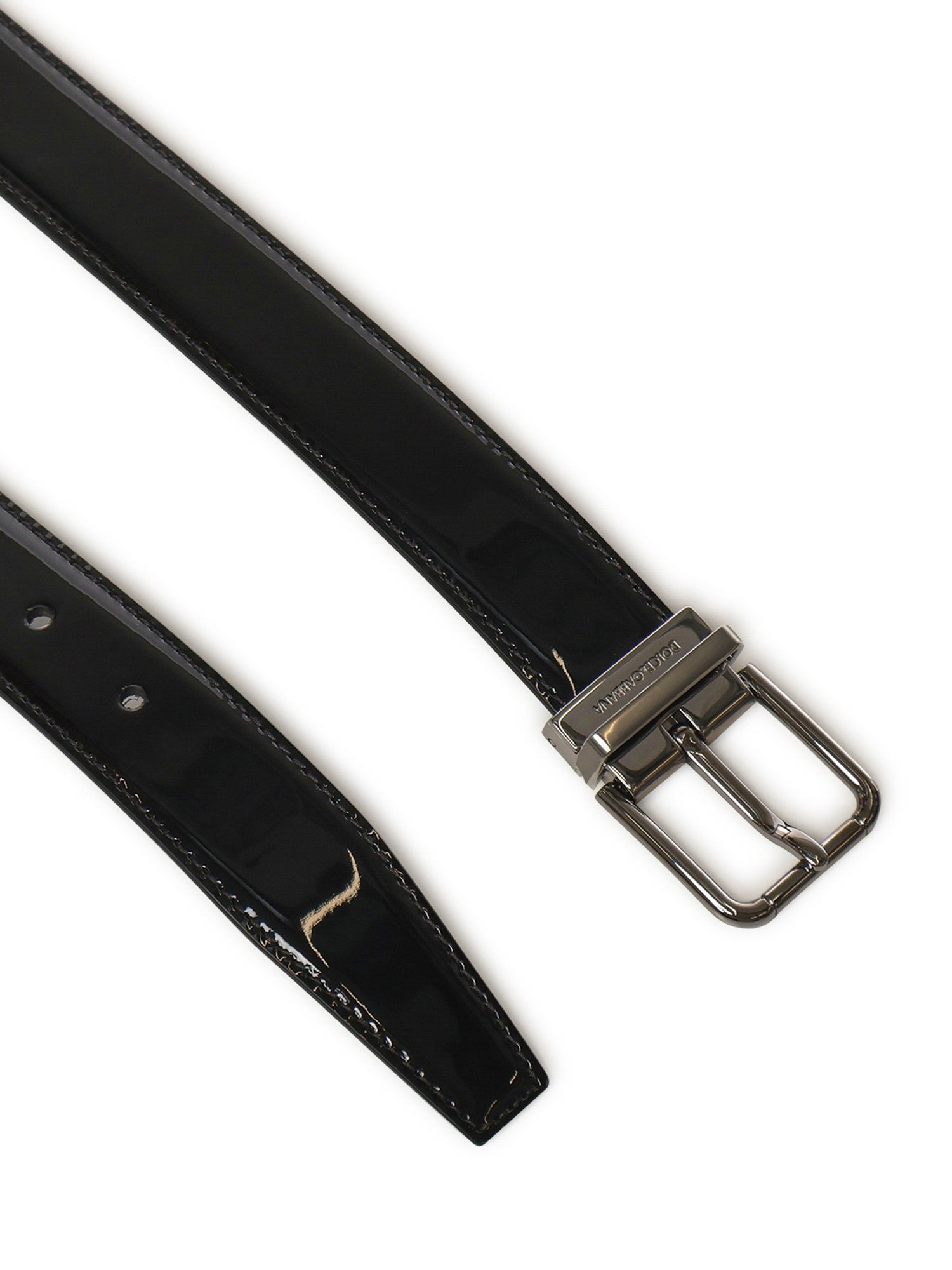 Dolce & Gabbana Belts Black Calfskin
