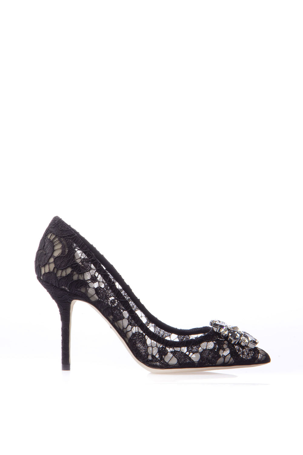 Dolce & Gabbana With Heel Black Rayon