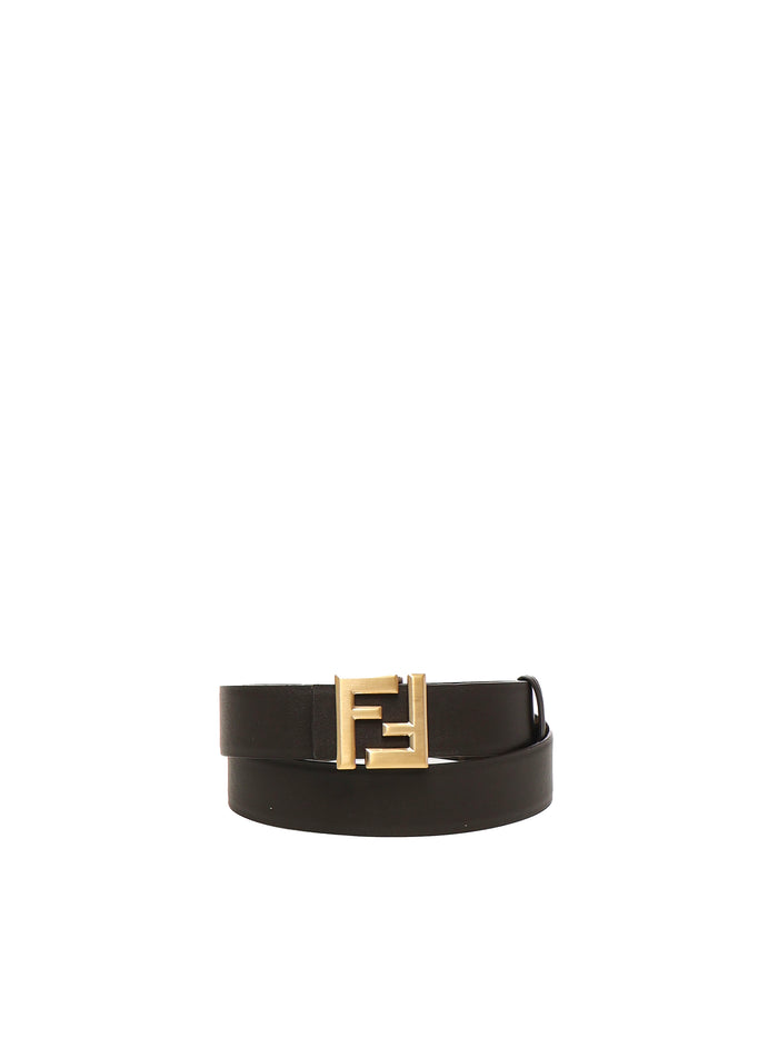 Fendi Belts Brown Calfskin