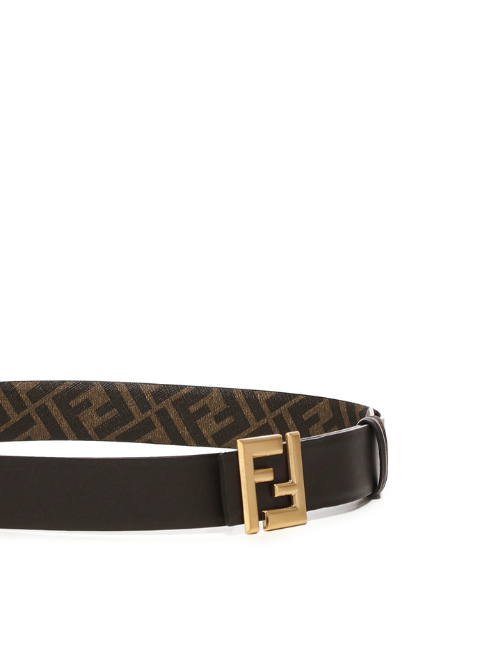 Fendi Belts Brown Calfskin