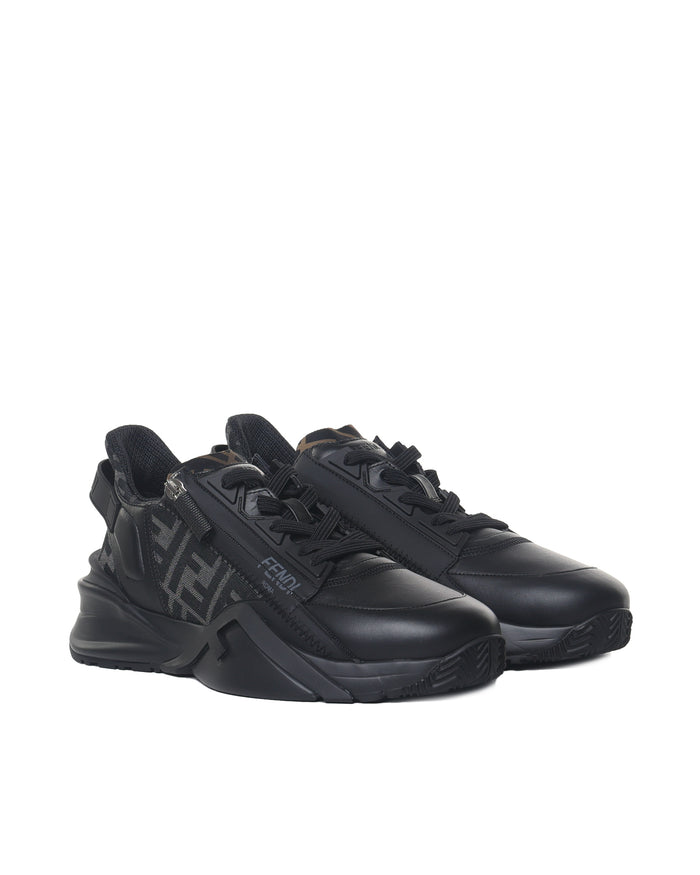 Fendi Sneakers Black Calfskin