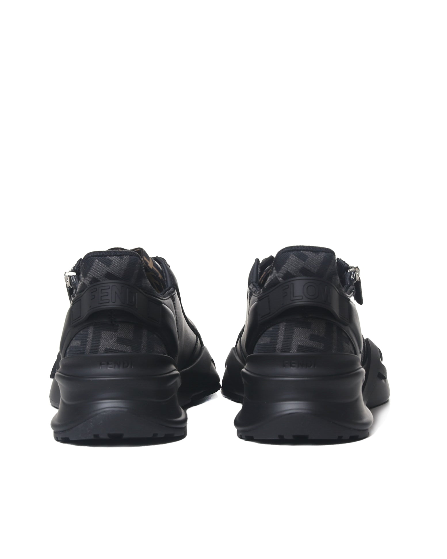 Fendi Sneakers Black Calfskin