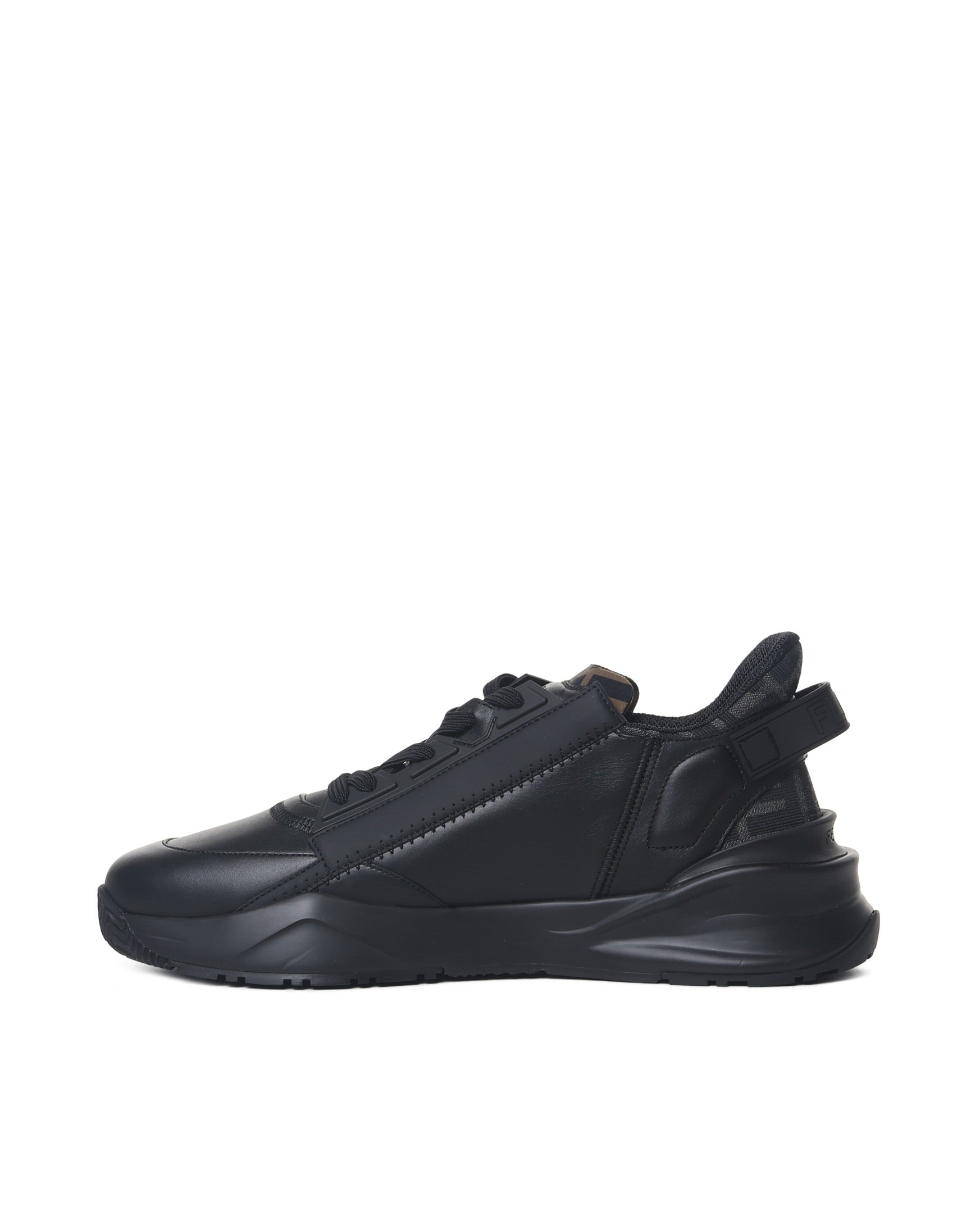 Fendi Sneakers Black Calfskin