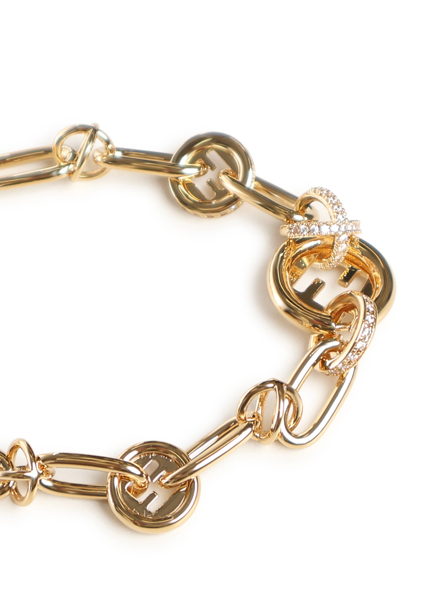 Fendi Bijoux Gold Bronze