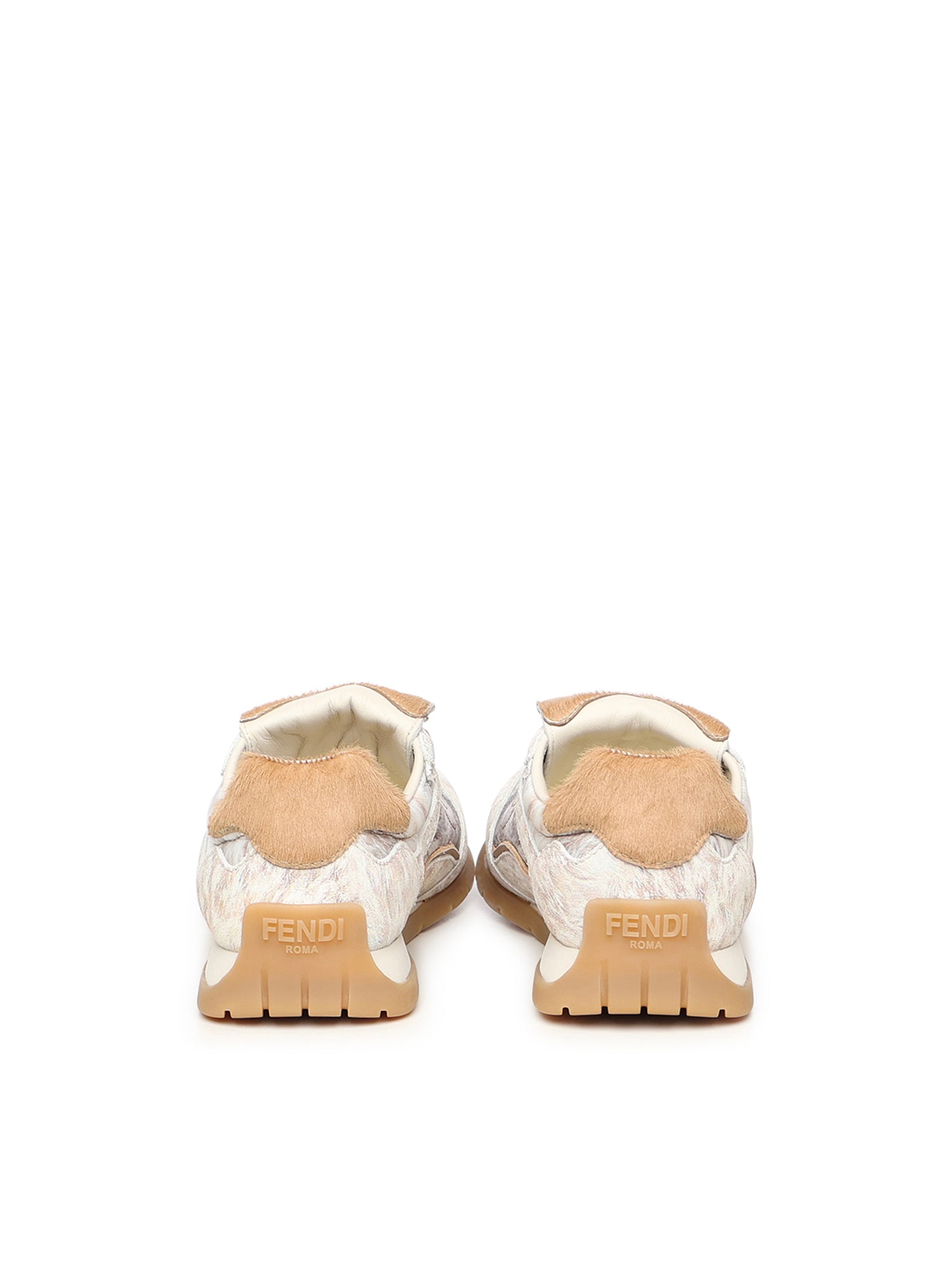 Fendi Sneakers MultiColour Calfskin/polyamide