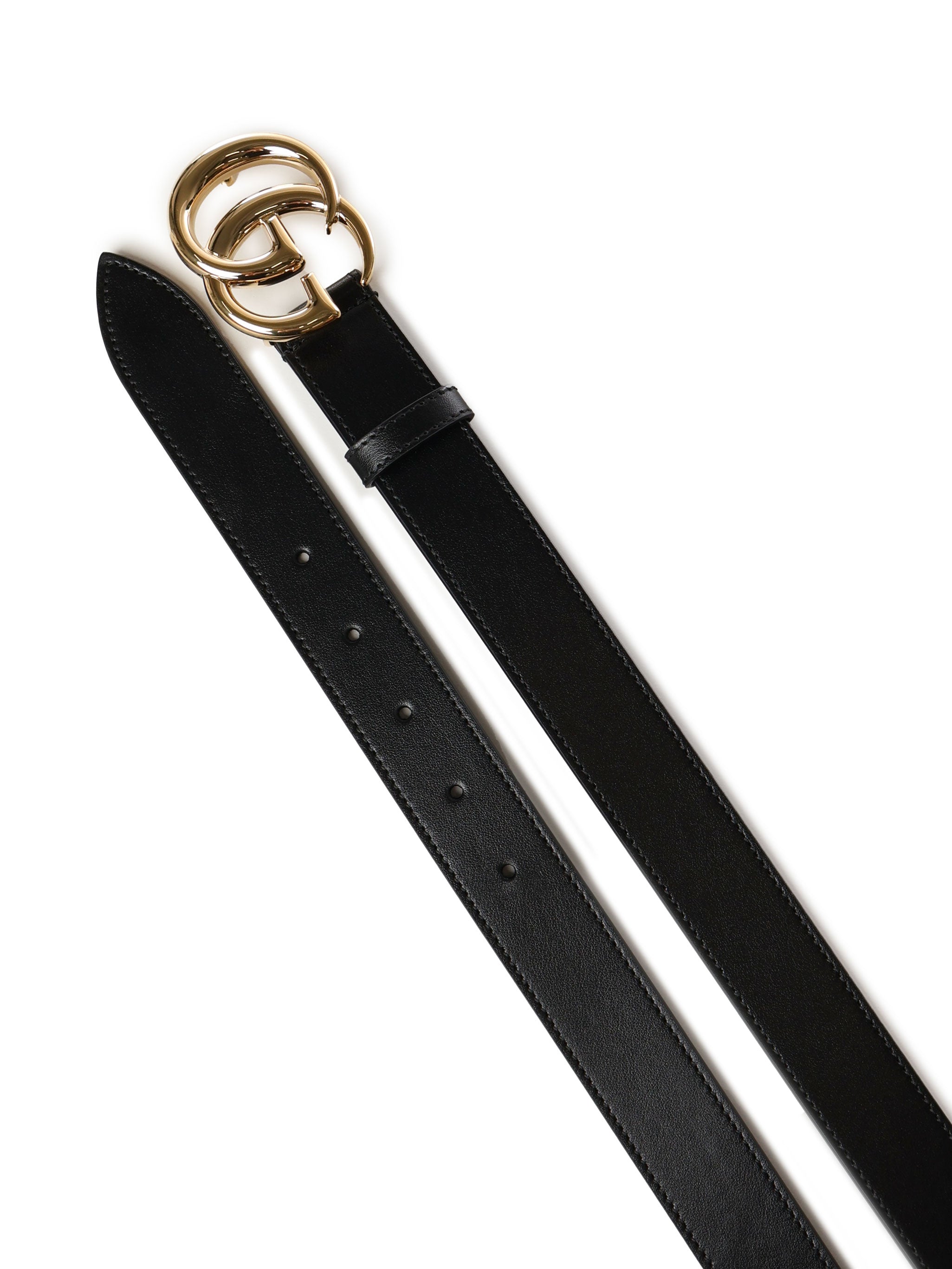 Gucci Belts Black Leather