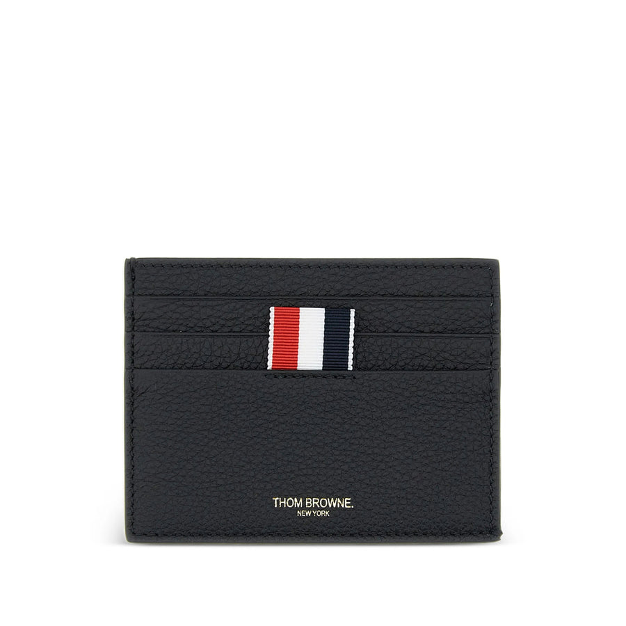 Cardholder Pebbled Leather Black Wallets & Cardholders