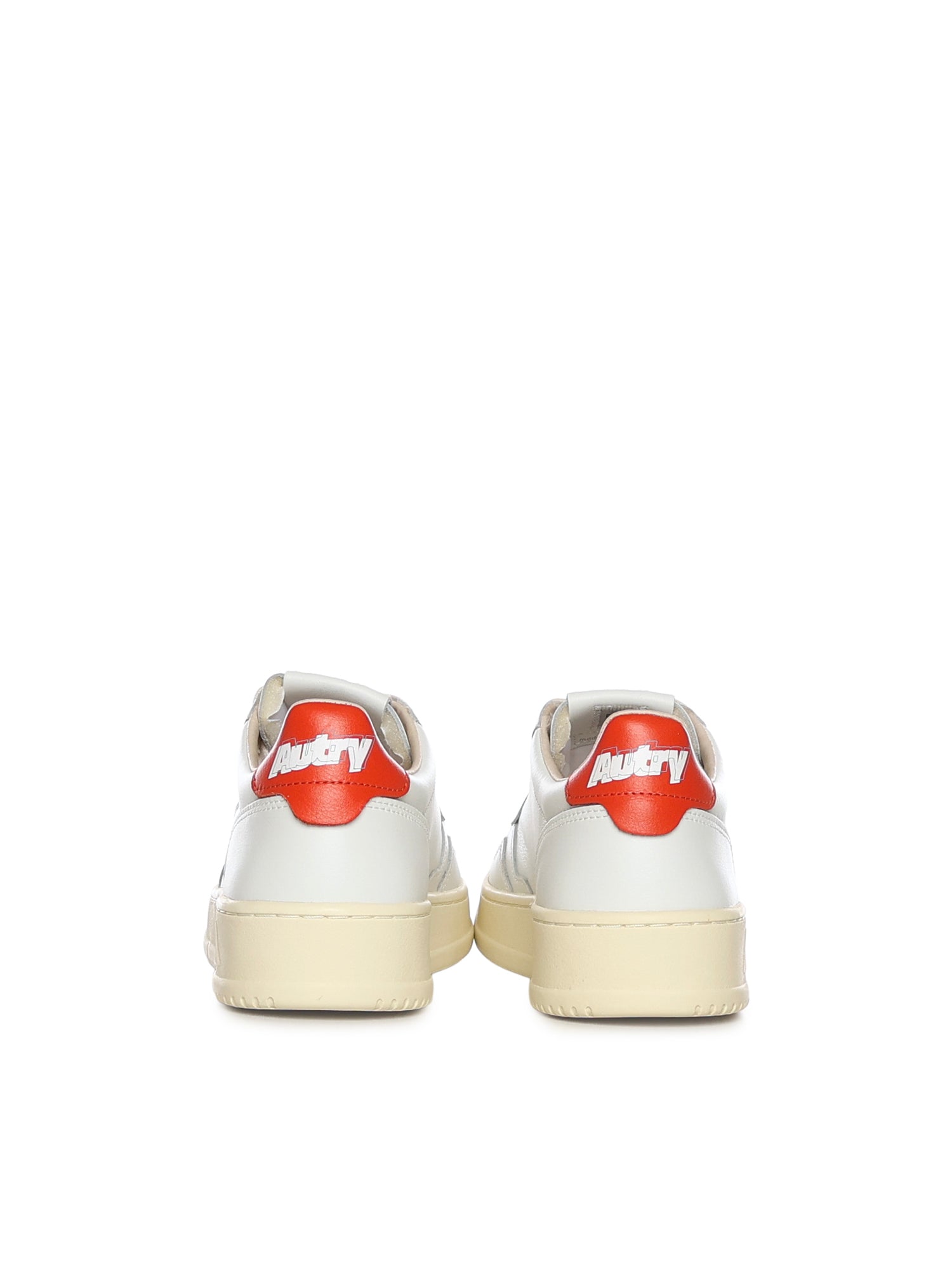 AUTRY Sneakers Wht/soran Cowskin