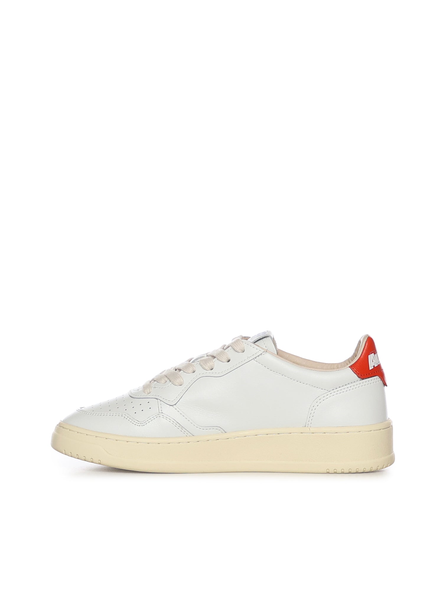 AUTRY Sneakers Wht/soran Cowskin