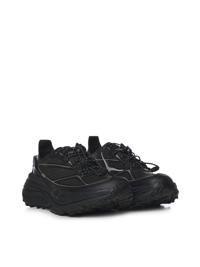 HOKA Sneakers Black / Silver Polyester