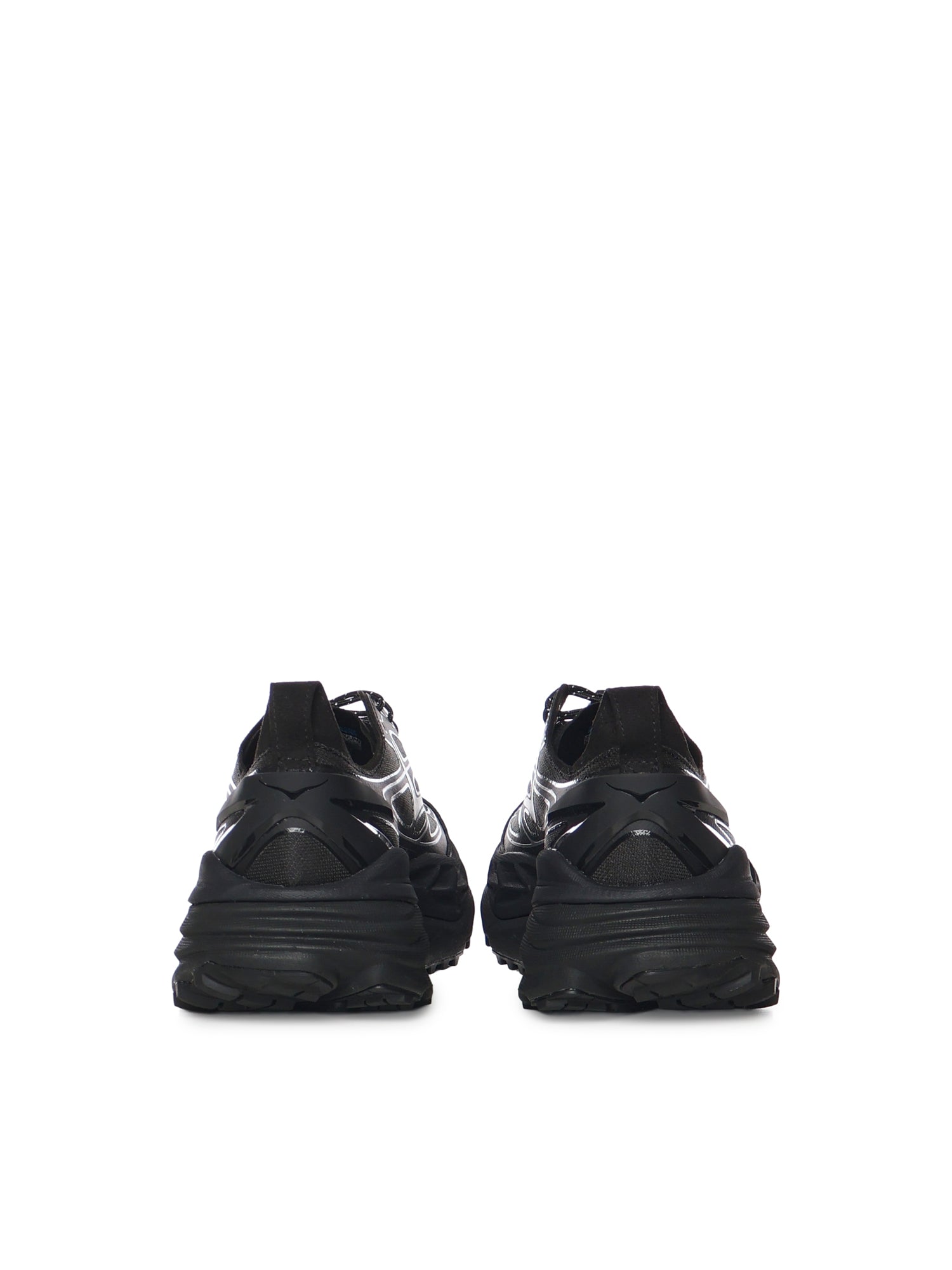 HOKA Sneakers Black / Silver Polyester
