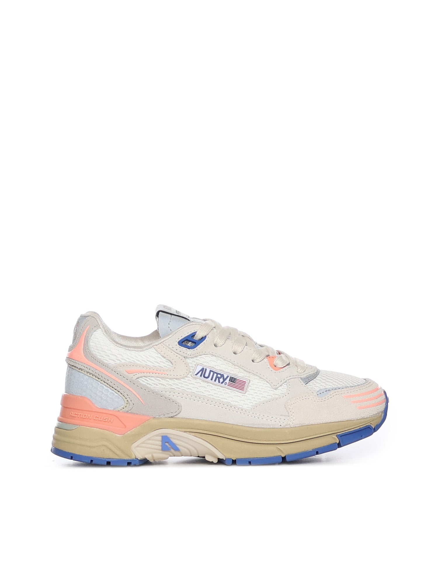 AUTRY Sneakers White/peach Nylon
