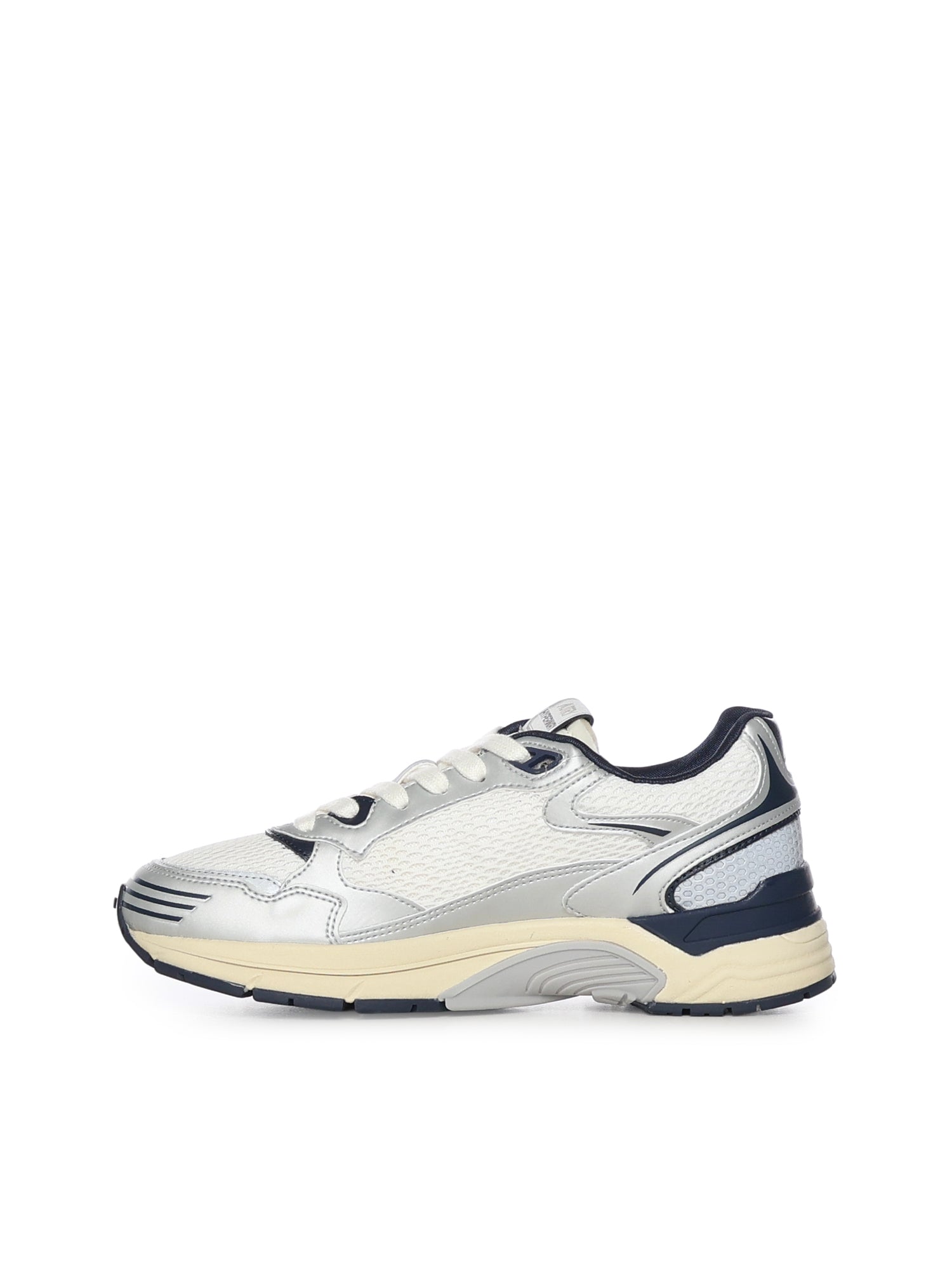 AUTRY Sneakers Silver/blue Polyurethane