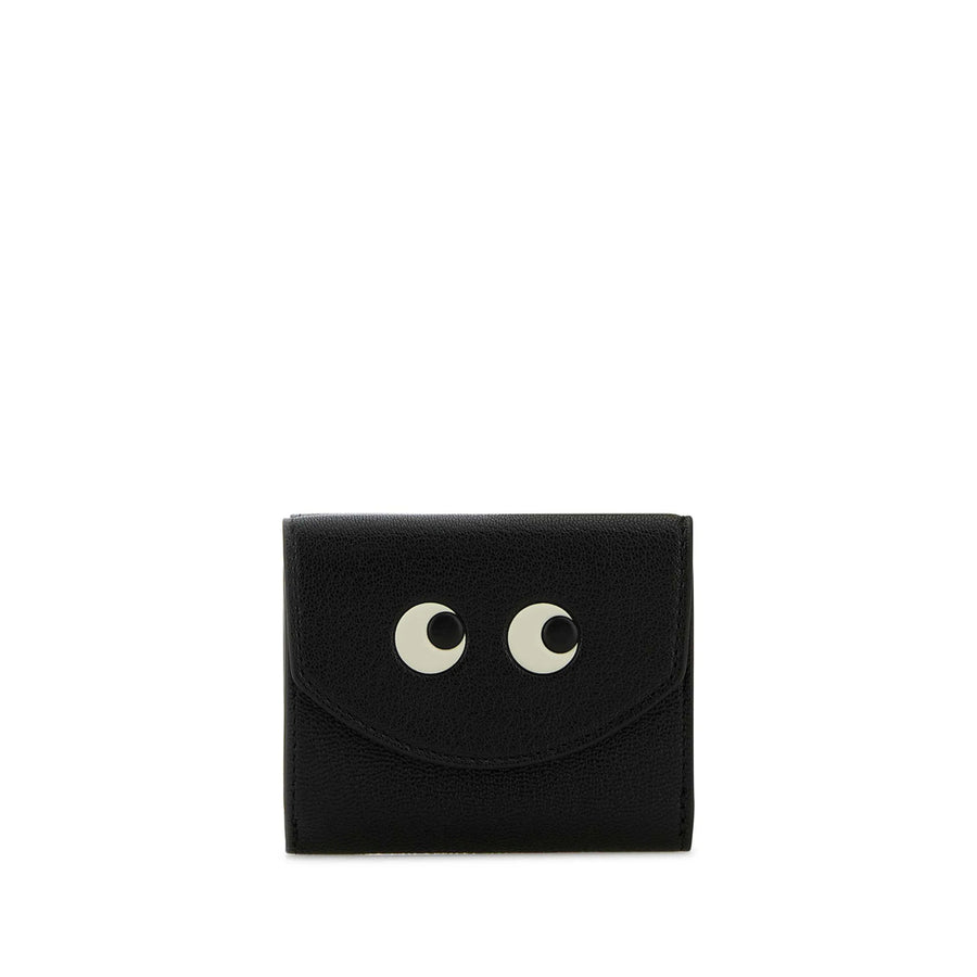 Wallet Calf Leather Black & Purses