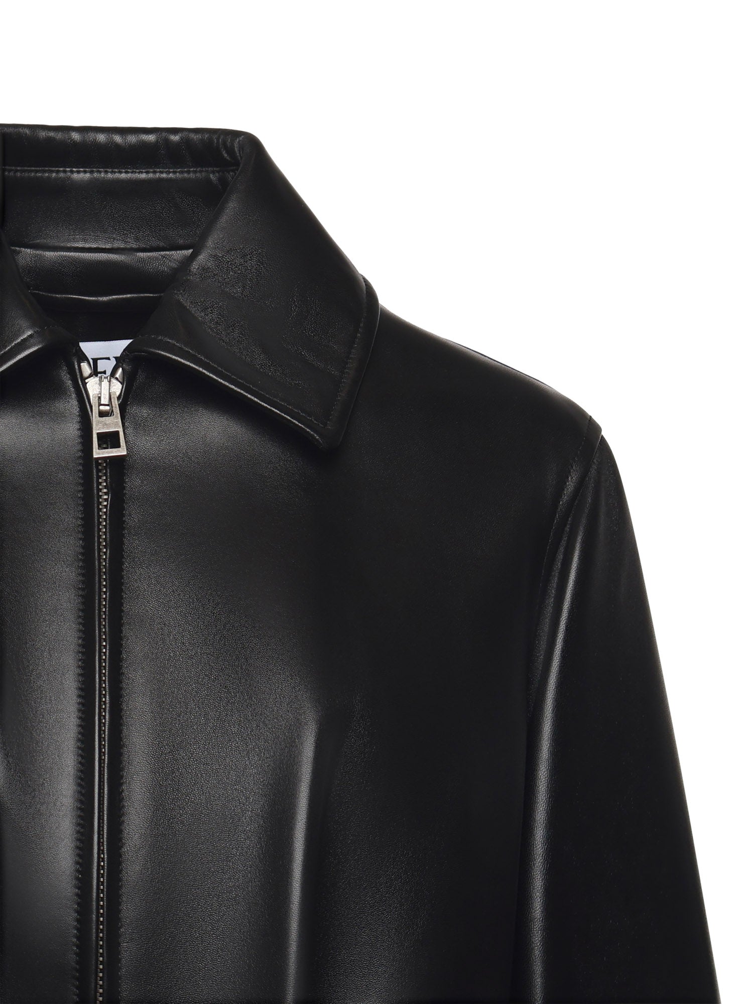 Loewe Jackets Black Lambskin