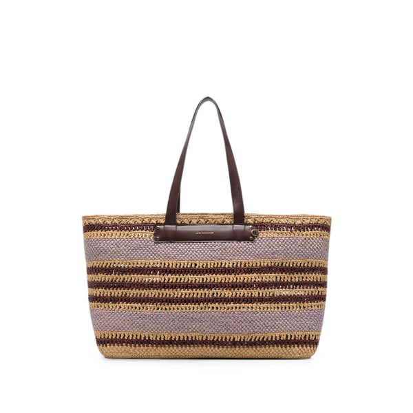 Tote Bag Iris Neutrals-Purple Neutrals/purple