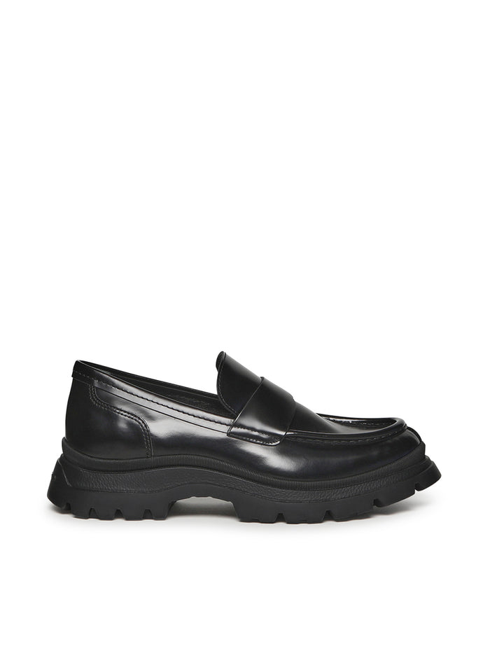 Hogan Flat shoes Black Calfskin