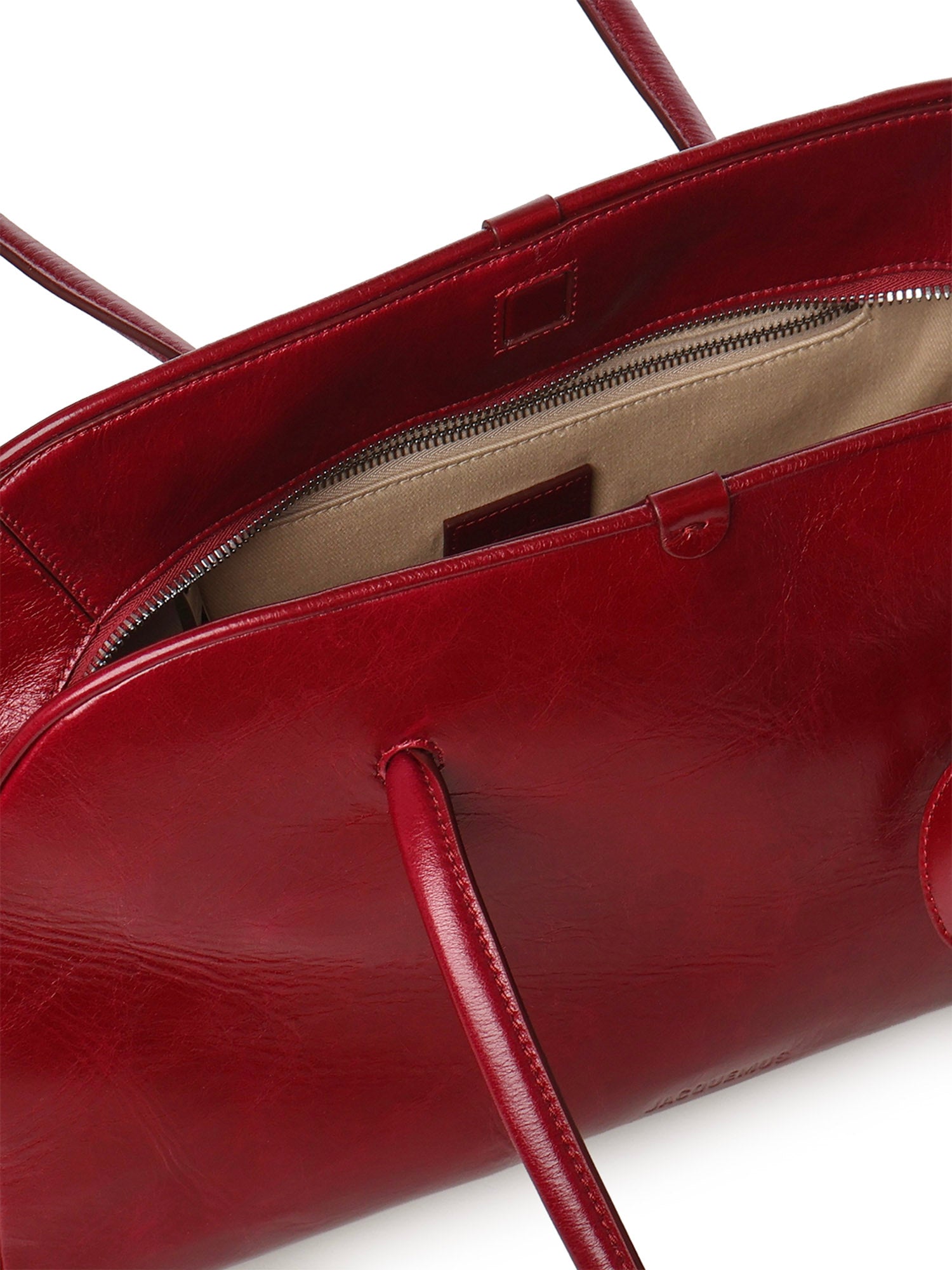 JACQUEMUS Bags Purple Cowskin