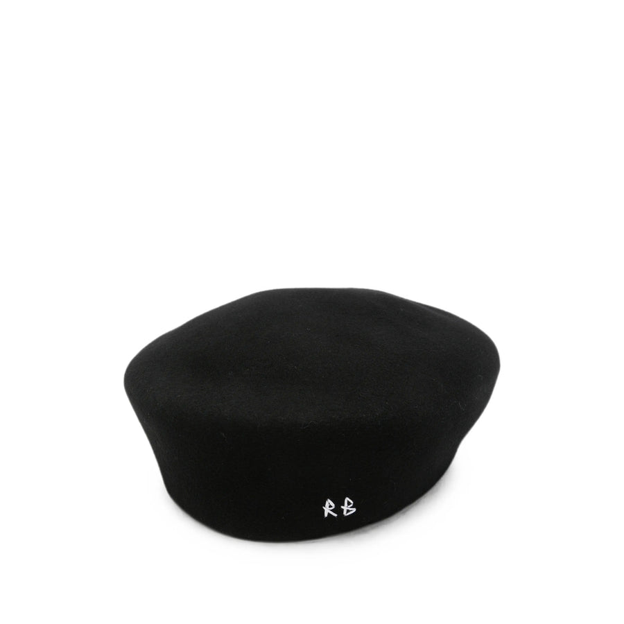 Cap Black Wool Hat