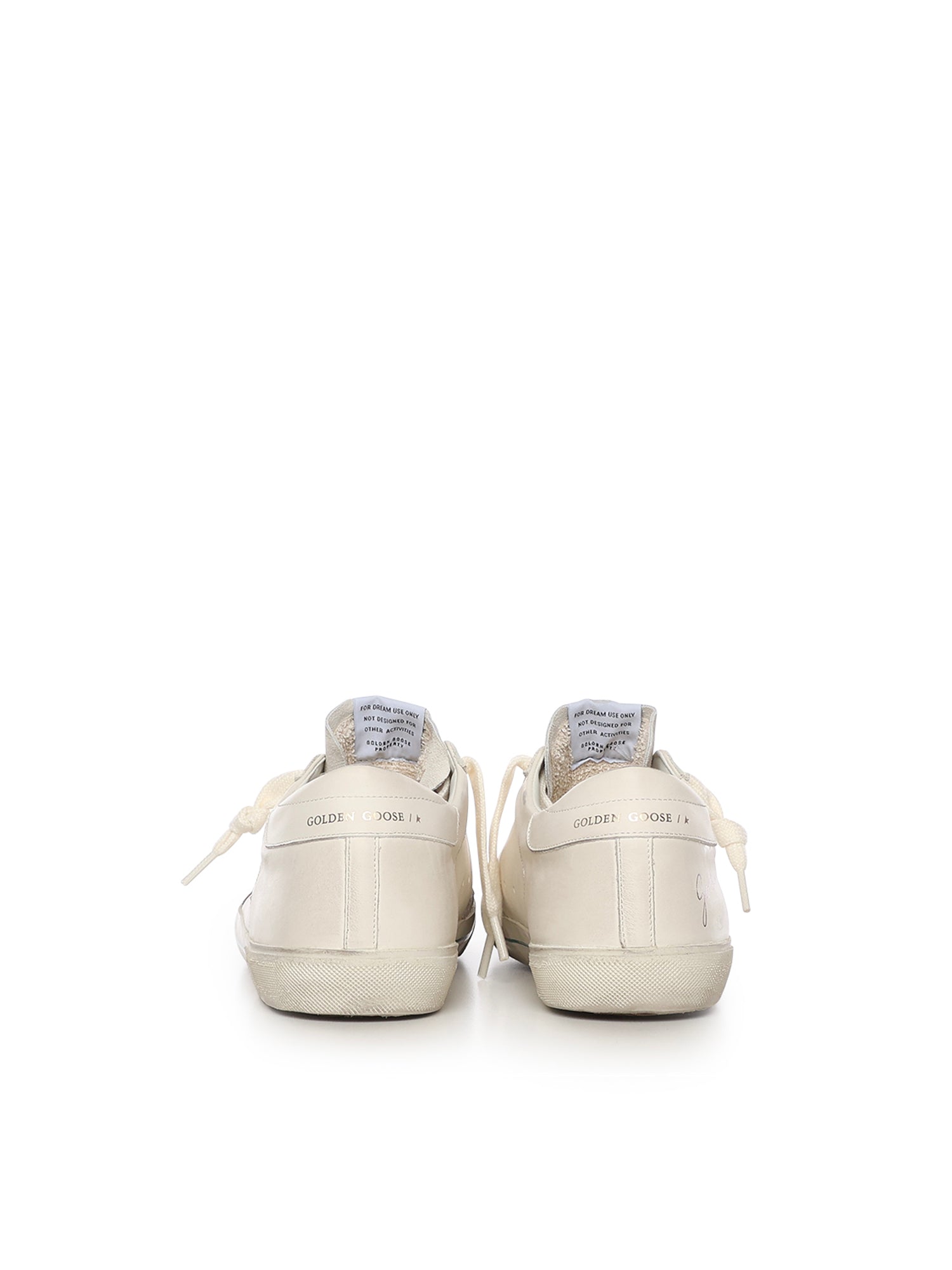 Golden Goose Sneakers White Platinum Cowskin